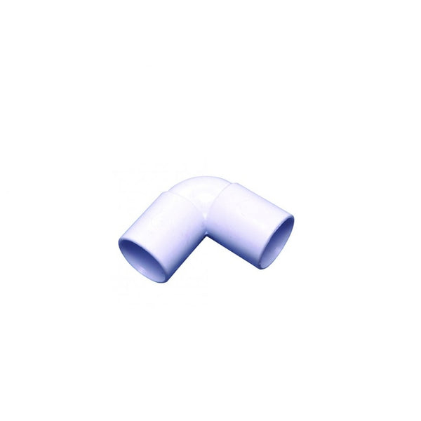 Wavin Osma White 21.5mm Solvent Weld Overflow Bend 90 Degree 1E160W