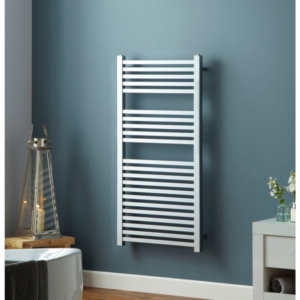 Towelrads Chrome Square Towel Rail 1200mm x 450mm