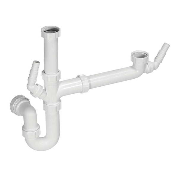 McAlpine One And Half Bowl Kit White 38mm Sk1A