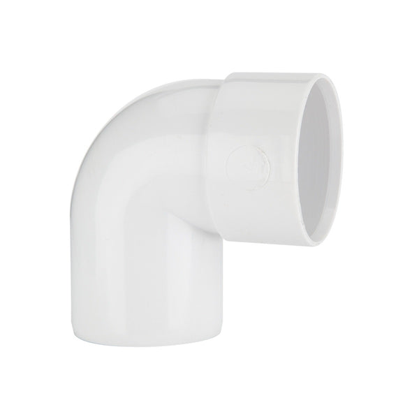 Polypipe Solvent Weld Waste System 92.5 Degree Swivel Bend White 40mm Ws24W