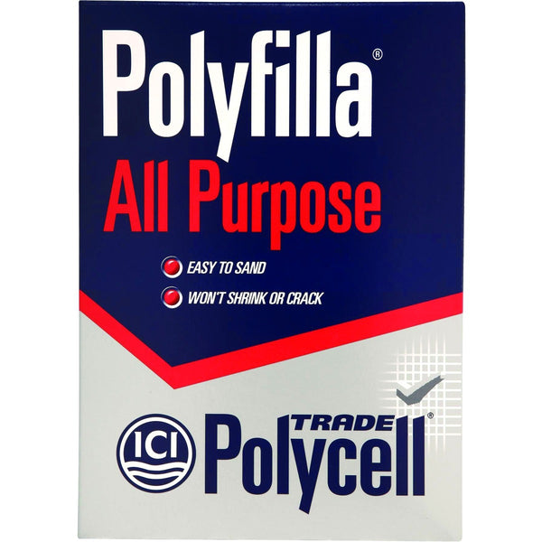 Polycell Trade All Purpose Polyfilla Powder 2kg