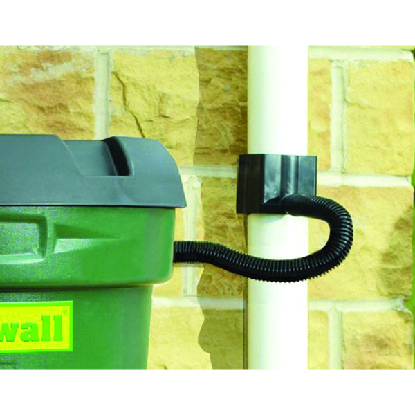 Straight Limited Water Butt Rain Diverter Kit Black 500mm Rdkitxx