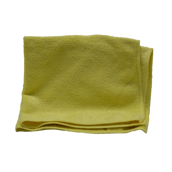 Heavy Duty Microfiber Yellow Cleaning Cloth (Pack of 5) 1012554