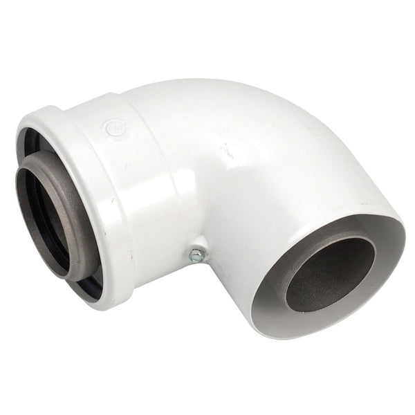 Worcester Bosch 90 Degree Boiler Flue Elbow 60Mm/100Mm 7716191084