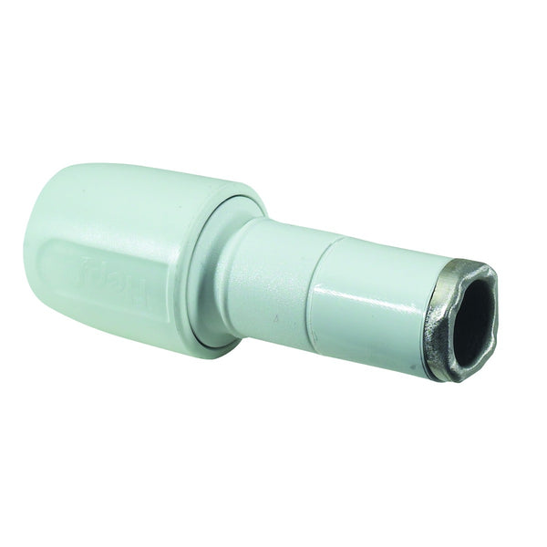 Hep2O Socket Reducer White 15x10mm HD2/15W