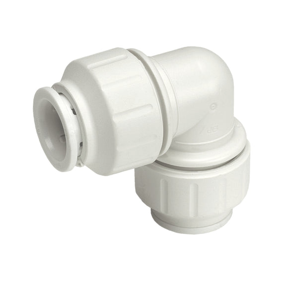 JG Speedfit Elbow Push-Fit 22mm White PEM0322W-L