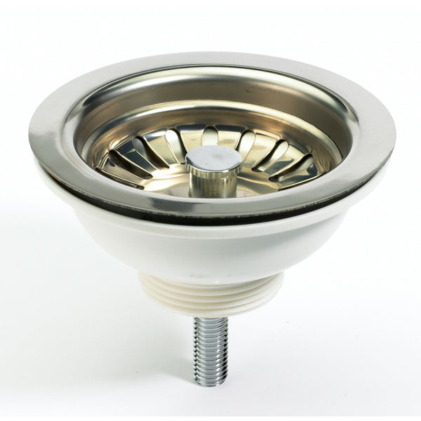 Embrass Peerless Basket Strainer Sink Waste 3.5inch (Without Overflow) 201522