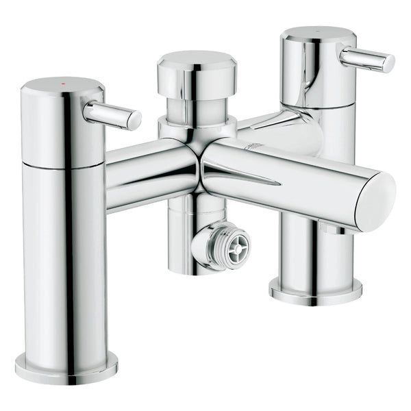 Grohe Concentto Low Pressure Deck Mounted Bath Shower Mixer Tap Chrome 25109000