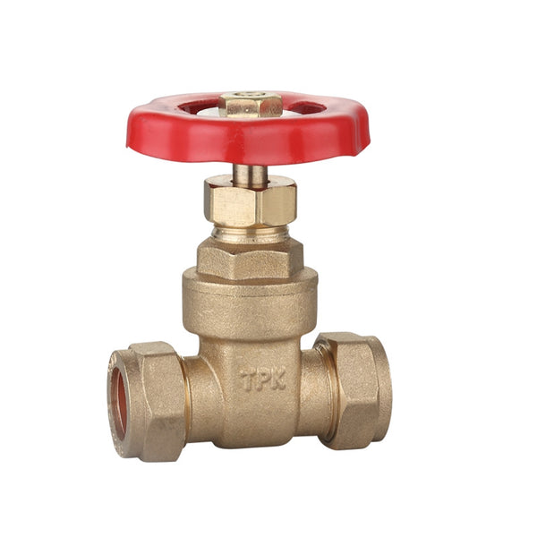 Plumbright 22mm Brass Gatevalve Wheel Head