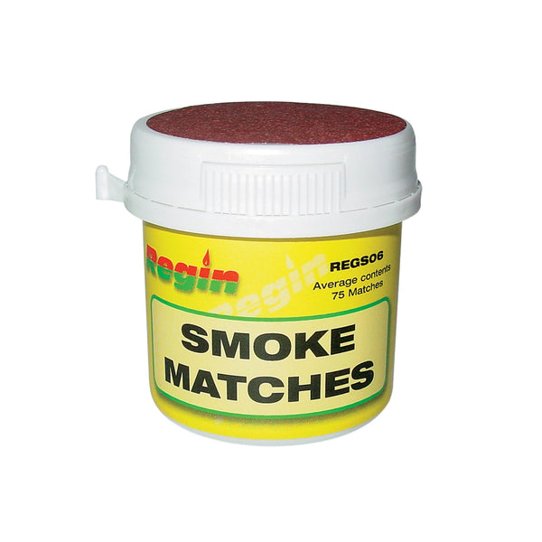 Regin Smoke Matches 75 Per Tub REGS06