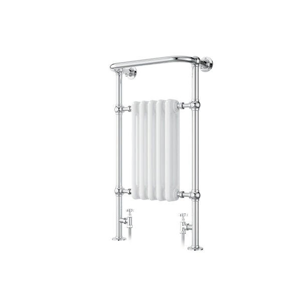 Iflo Cereme Designer Towel Radiator White/Chrome 960 X 510mm 635429