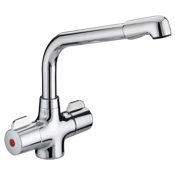 Bristan Manhattan Easyfit Mono Sink Mixer Chrome MH SNK EF C