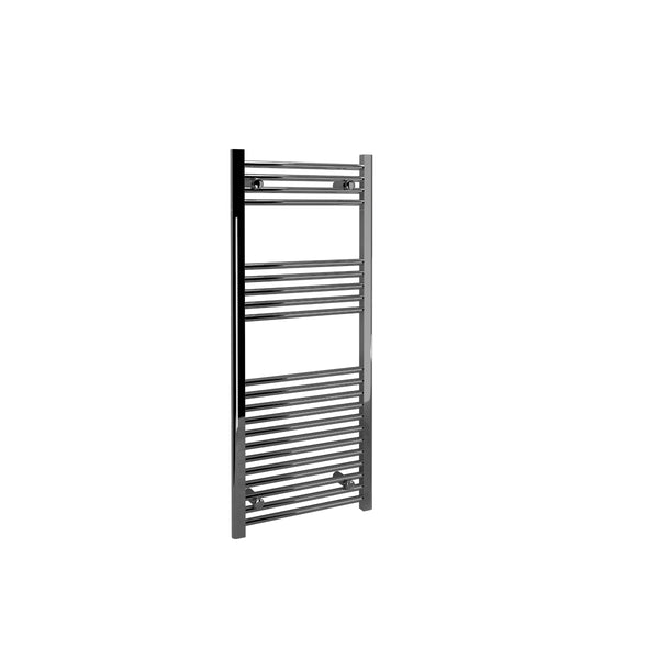 Vitellio Straight Chrome Towel Rail 1200mm X 500mm