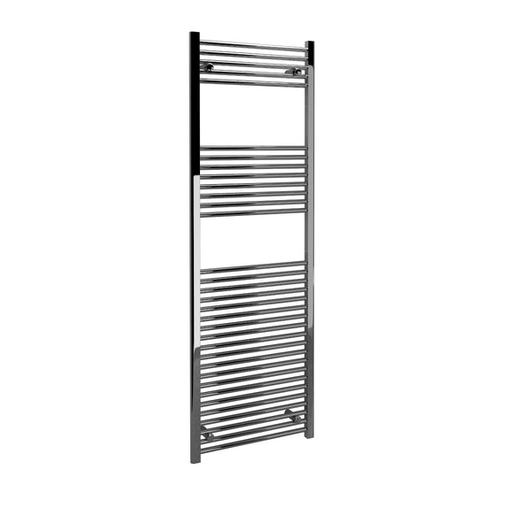 Vitellio Straight Chrome Towel Rail 1800mm X 600mm