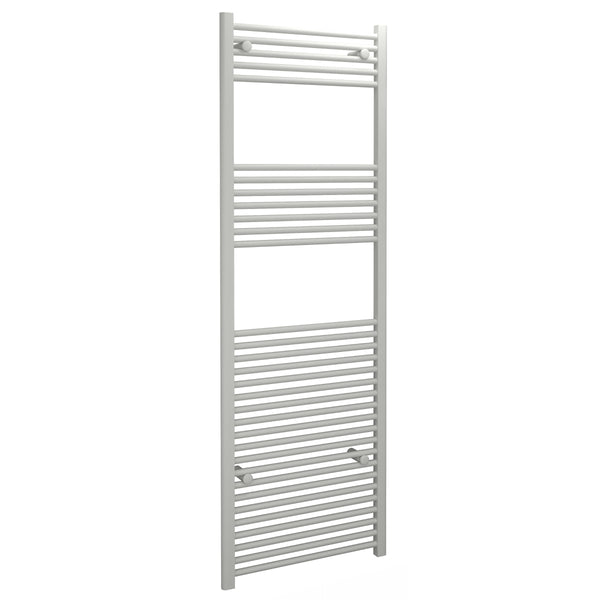 Vitellio Straight White Towel Rail 1800mm X 600mm Bb575308