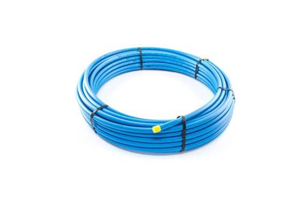 Polypipe Mdpe Water Service Coil Pipe Grey 25mm X 50 M 2550Bu.