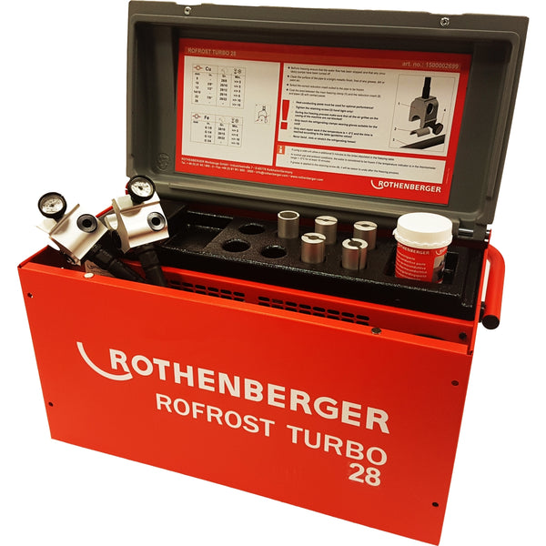 Rothenberger Rofrost 28 Turbo Electric Pipe Freeze 8-28mm 15002699