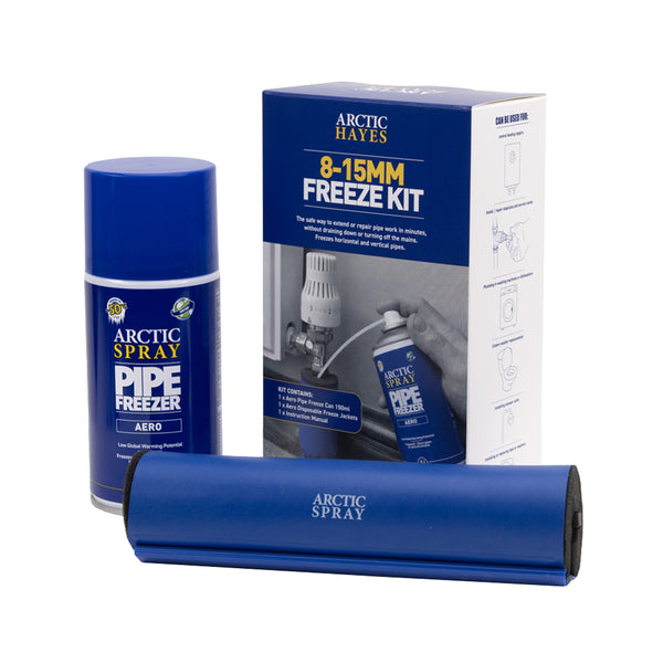 Arctic Hayes Pipe Freeze Aerosol Disposable Kit 8-15mm ZEK1