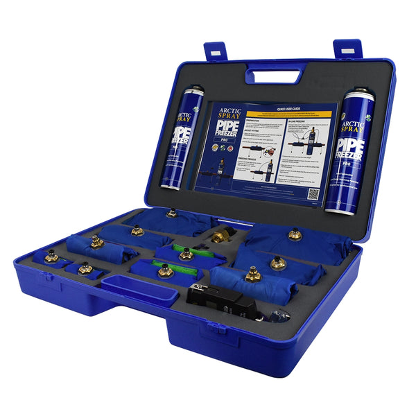 Arctic Hayes Pro Industrial Pipe Freeze Kit (8mm - 61mm Pipe Diameter) ZEIND