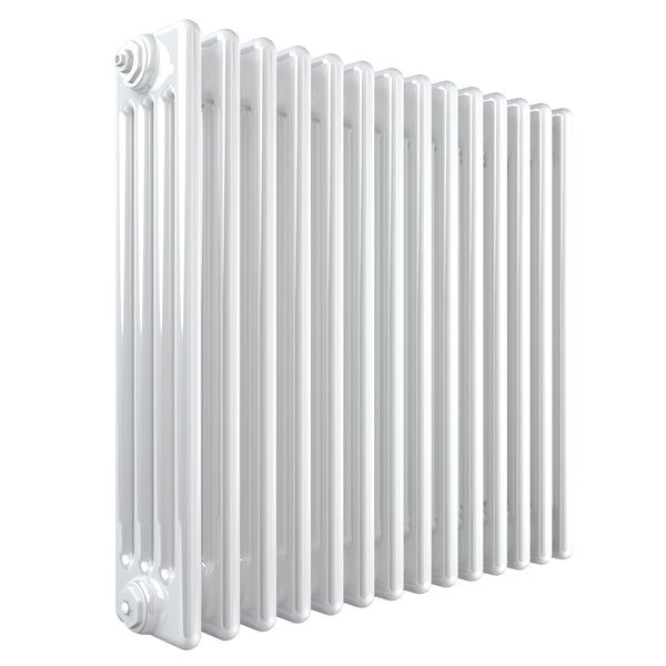 Stelrad Softline 4 Column Horizontal Radiator 600mm X 1272mm 563043