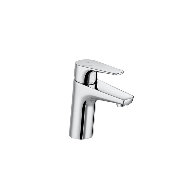 Roca Atlas Cold Start Basin Mixer Tap Smooth Body 1/2 Inch Tails Chrome 5A3290C0R