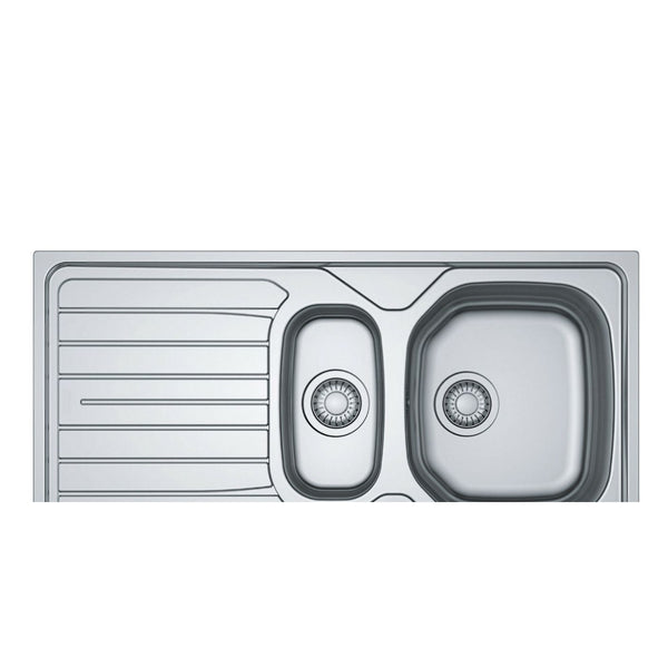 Franke Reno Stainless Steel Kitchen Sink 1.5 Bowl, Reversible