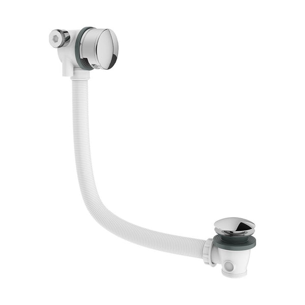 Crosswater MPRO Bath Filler Click Clack Waste Chrome PRO0351C