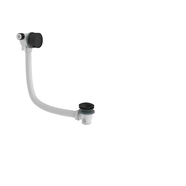 Crosswater MPRO Bath Filler Click Clack Waste Matt Black PRO0355M