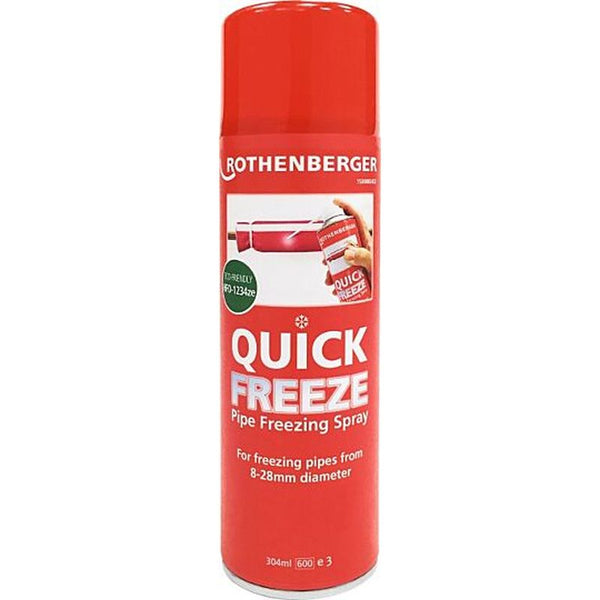 Rothenberger Quick Freeze Pipe Freeze Spray 304ml 1500003432