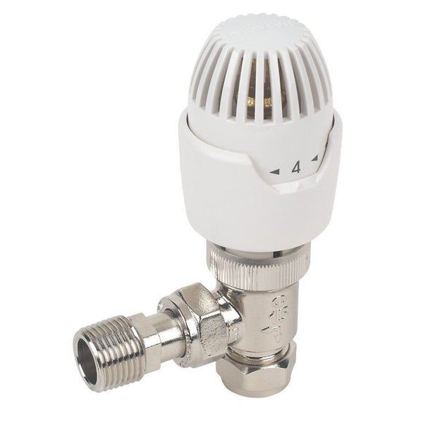 Drayton Rt212 Angled Thermostatic Radiator Valve 15mm 08 09 015