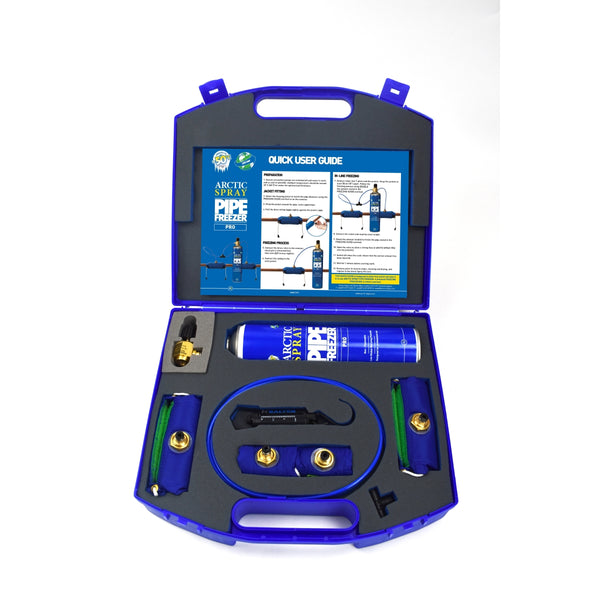 Arctic Hayes Pro Pipe Freeze Kit With Refill Zepro+Zep1