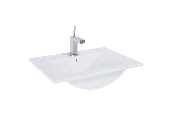 Iflo Kyra Washbasin 610 X 460mm Ceramic White 18863